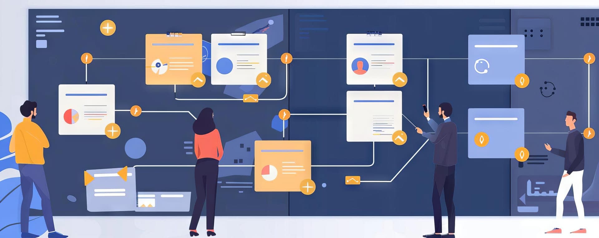 Stappenplan met de fases van een website laten maken
