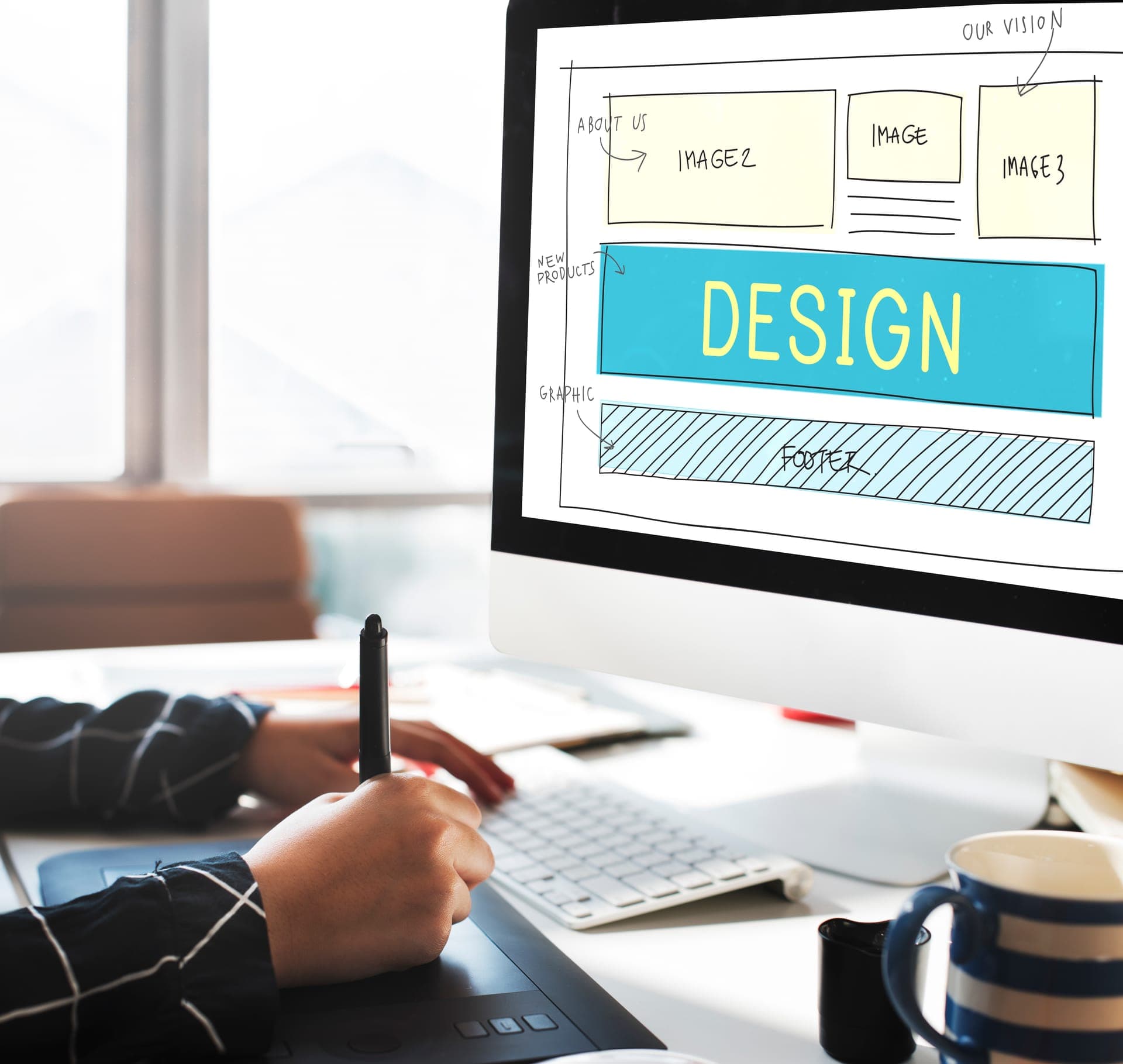 Illustratie van een maatwerk webshop laten bouwen