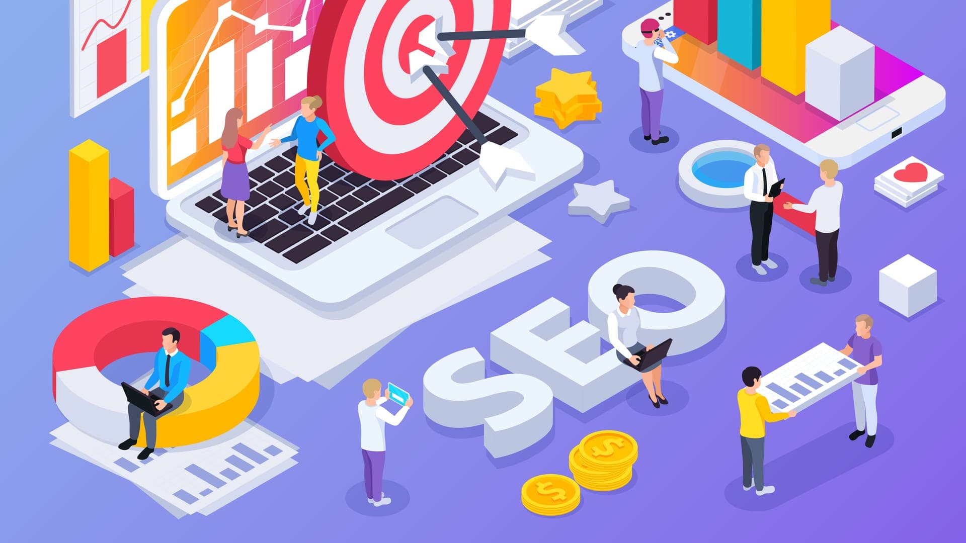 SEO-optimalisatie van een bestaande website met monitoring, verkeer en analyse
