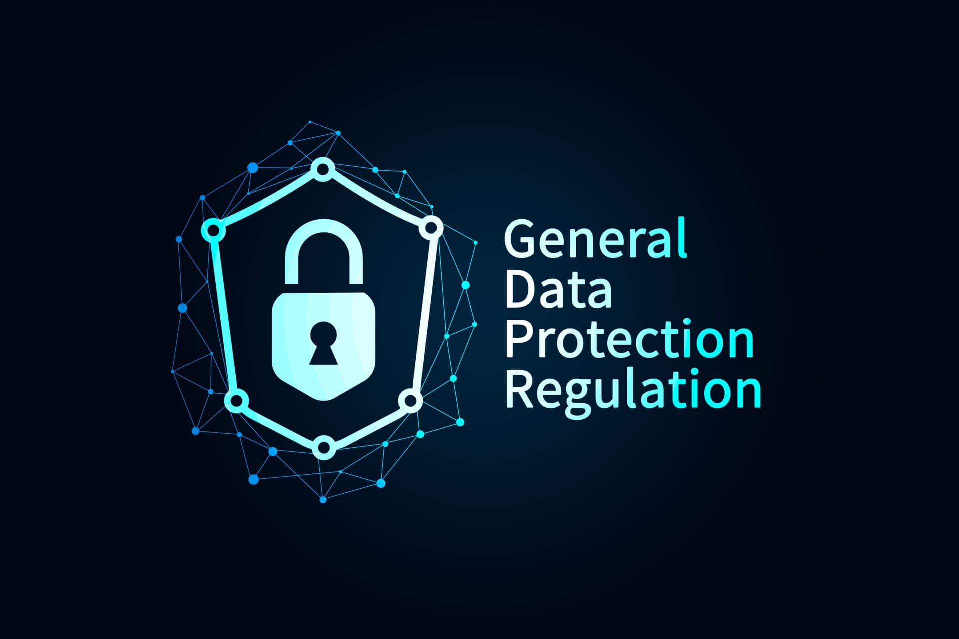 Privacyschild dat staat voor AVG-bescherming van persoonsgegevens op een website